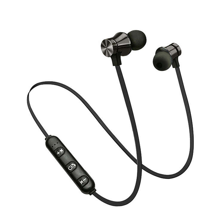 Magnetic Wireless bluetooth Earphone Music Headset Phone Neckband Sport Earbuds Earphone