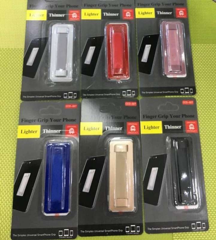 027 Mobile Phone Finger Holder Sling Grip One Handed Anti Slip
