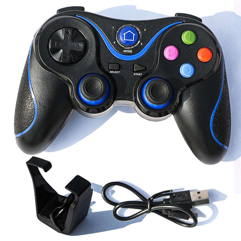 V8 Gamepad Wireless Bluetooth Game Controller Joystick Hand Travel For IOS Android PC PS3