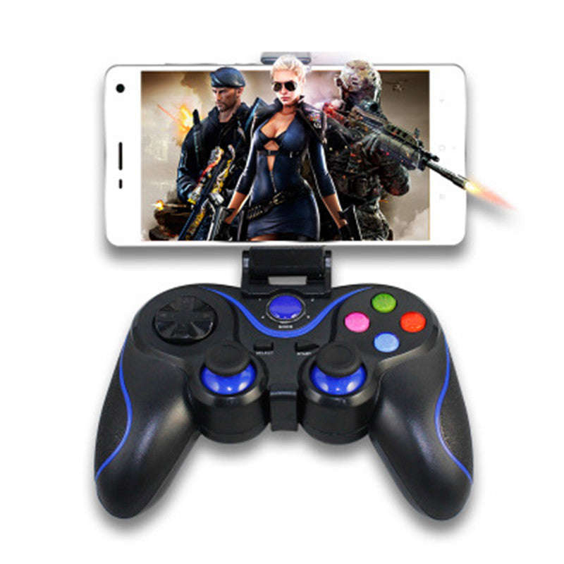 V8 Gamepad Wireless Bluetooth Game Controller Joystick Hand Travel For IOS Android PC PS3