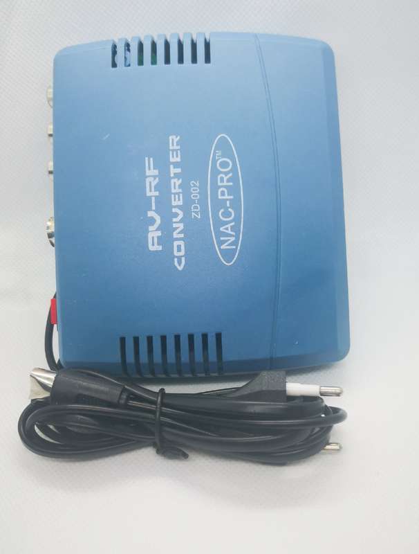 RF Modulator Converter Television System TV Signal Standard Audio Video Signal Converter AV To RF...