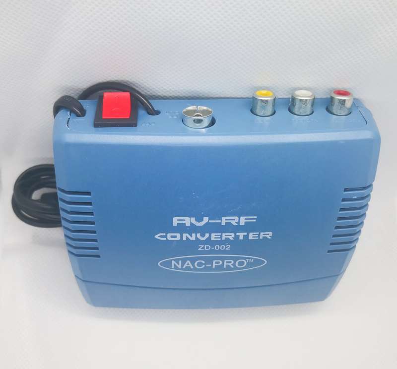RF Modulator Converter Television System TV Signal Standard Audio Video Signal Converter AV To RF...