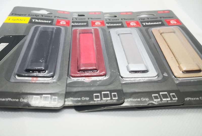 027 Mobile Phone Finger Holder Sling Grip One Handed Anti Slip