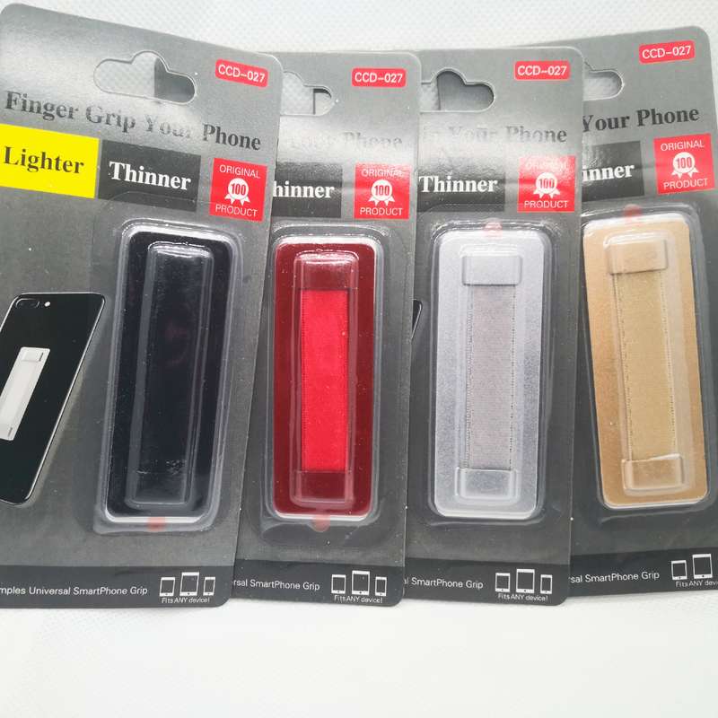 027 Mobile Phone Finger Holder Sling Grip One Handed Anti Slip