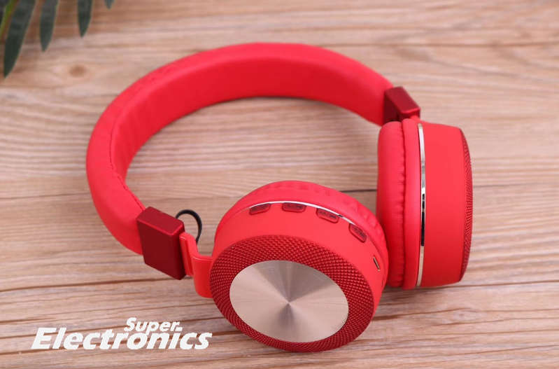 YX-30 Extra Bass Wireless Bluetooth Headphone - Red