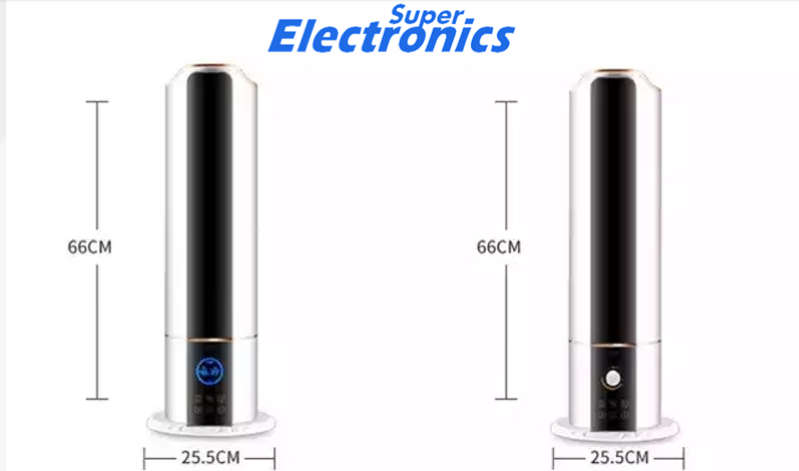 7.5L Air Cool Mist Intelligence Ultrasonic Humidifier LED Display