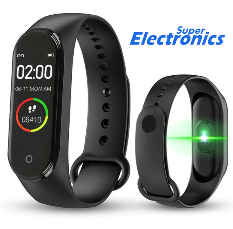 M4 Smart Band Heart Rate Tracker sport watch Red