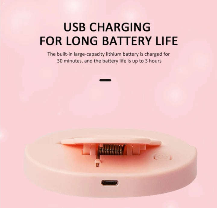 Selfie Light for Cell Phones Clip On Adjustable Mini Ring Light