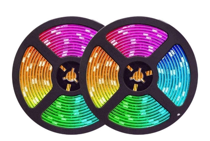 10m Bluetooth LED Strip Lights RGB 5050 SMD Flexible Ribbon 24 Key Remote Control TV Tape Lamp Wa...