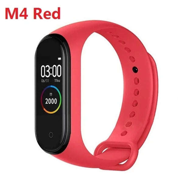 M4 Smart Band Heart Rate Tracker sport watch Red