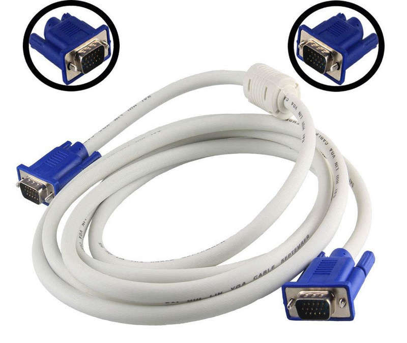 3M 15 Pin Male to Male VGA Cable