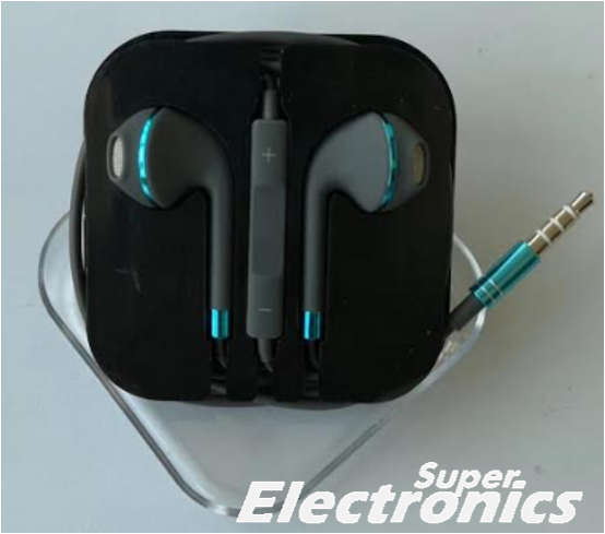 MP3 Earphones - blue