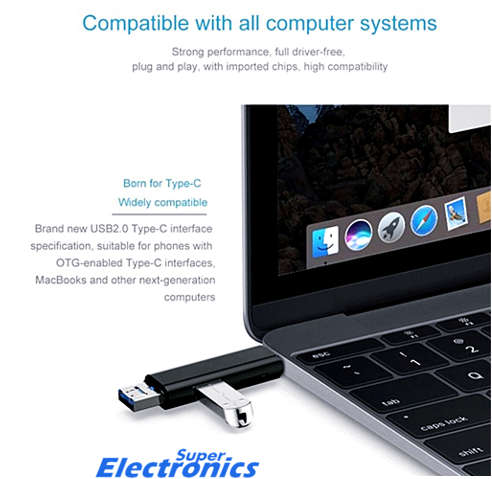 OTG Multi Card Reader 5 in1