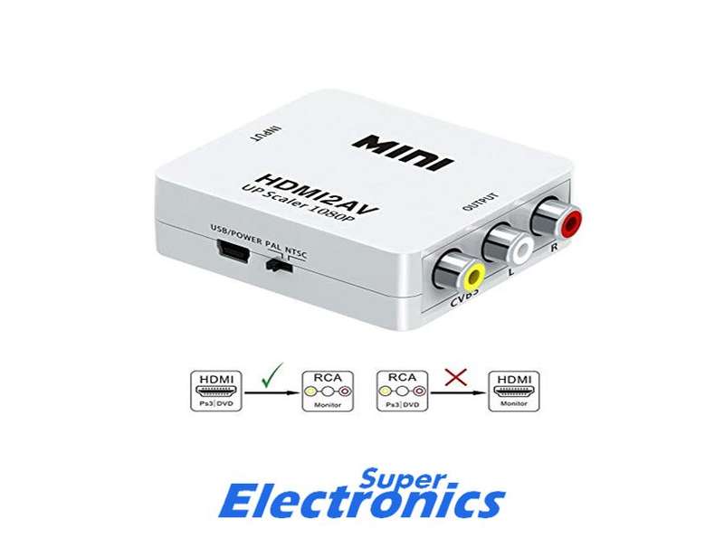HDMI to AV Converter Box 1080p