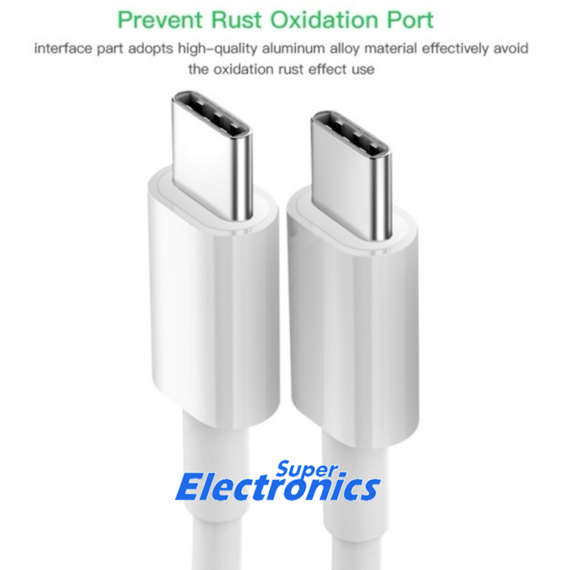 Type C to Type C Adapter Cable Charger 1m