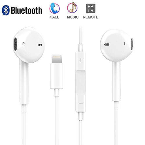 Lightning Earphone for iOS systems In-Ear Bluetooth Earphone Stereo