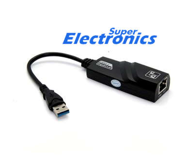 15cm USB 3.0 To Gigabit LAN Adapter 10/100/1000 Mbps
