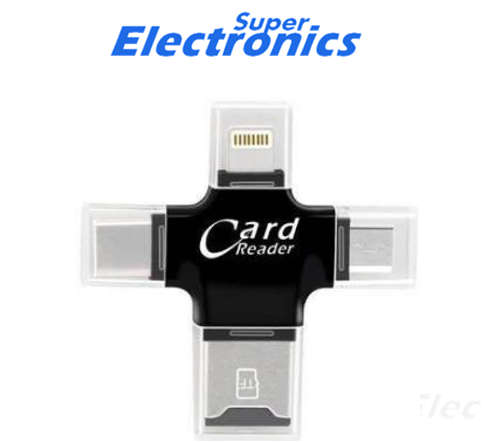 iDragon USB-C, Micro USB & Lightning OTG Card Reader