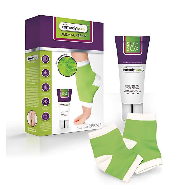 Remedy Health Silky Sox Spa Gel Pedicure Set
