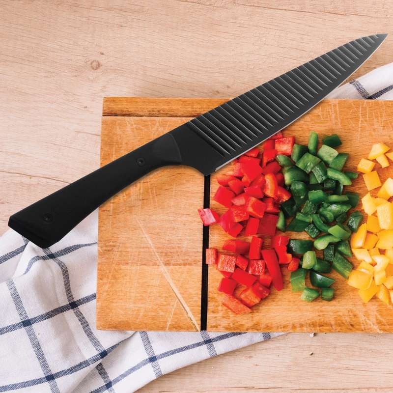 HomeMax Samurai Rippled Knife Set  5pcs
