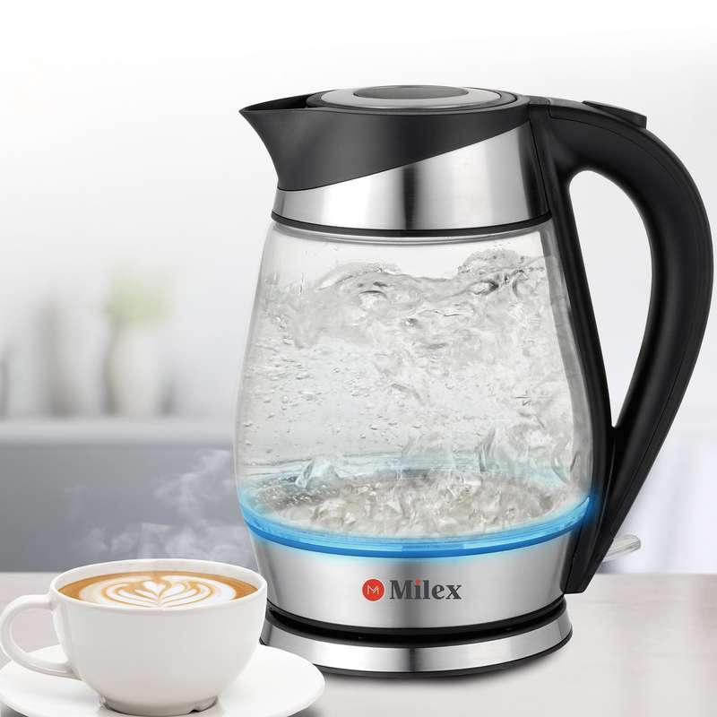 Milex 1.7L Glass Kettle