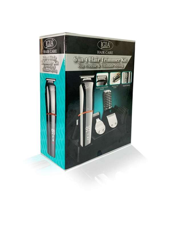 Igia 6 in 1 Ultimate Hair Trimmer Set