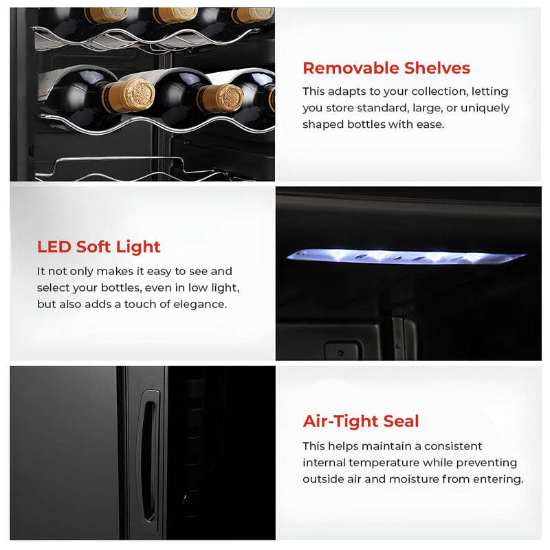 Milex 18 Bottle Wine Cooler