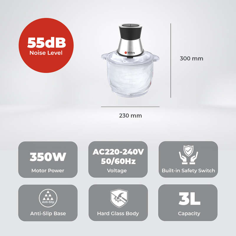 Milex 3L Food Processor