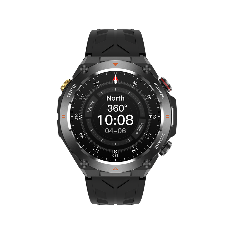 Polaroid Pulse GPS Smartwatch Black