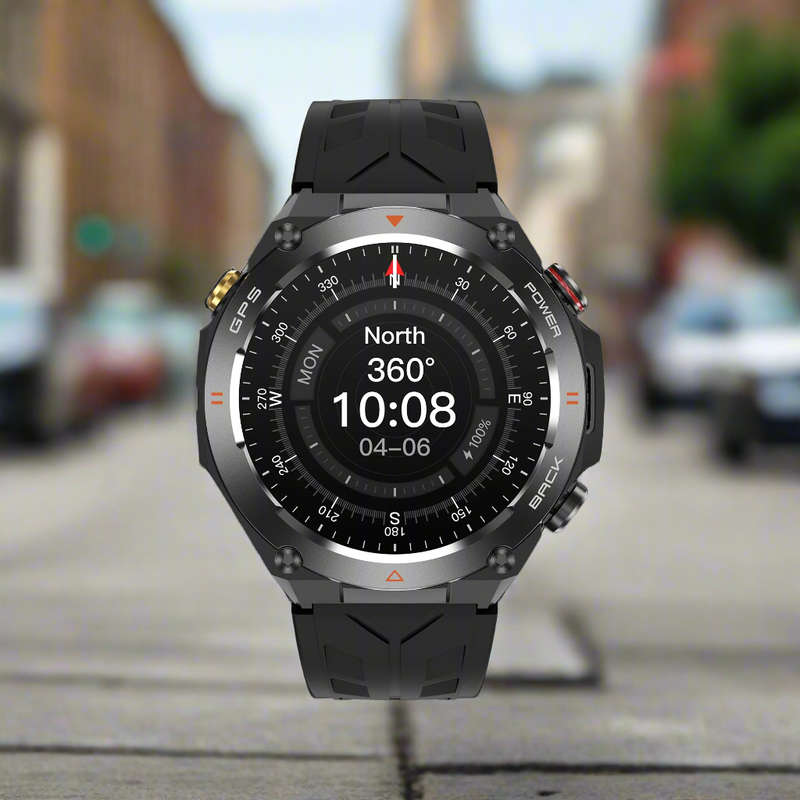 Polaroid Pulse GPS Smartwatch Black