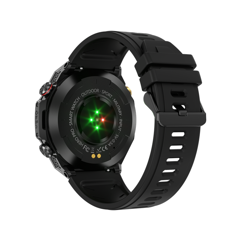 Polaroid Pulse GPS Smartwatch Black