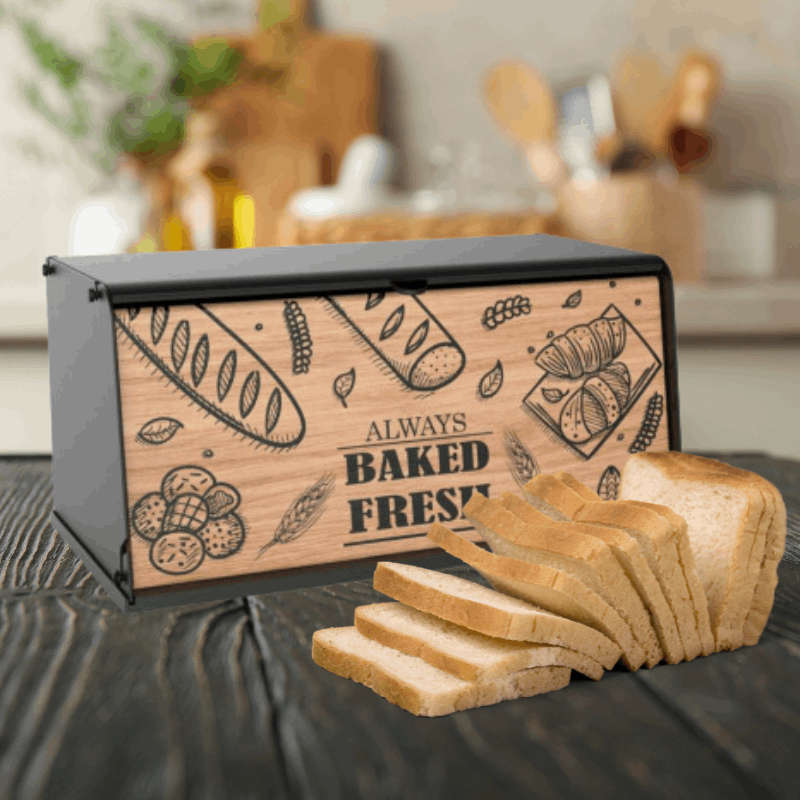 Homemax Foldable Bread Box