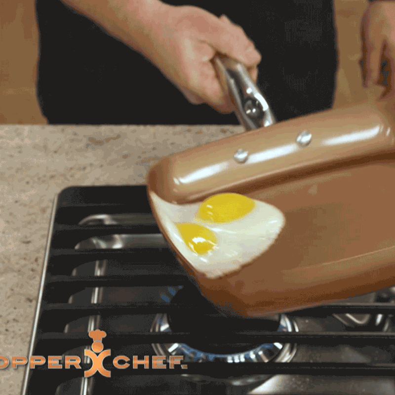 Copper Chef - 24cm Square Pan- Without lid - Non Stick Coating