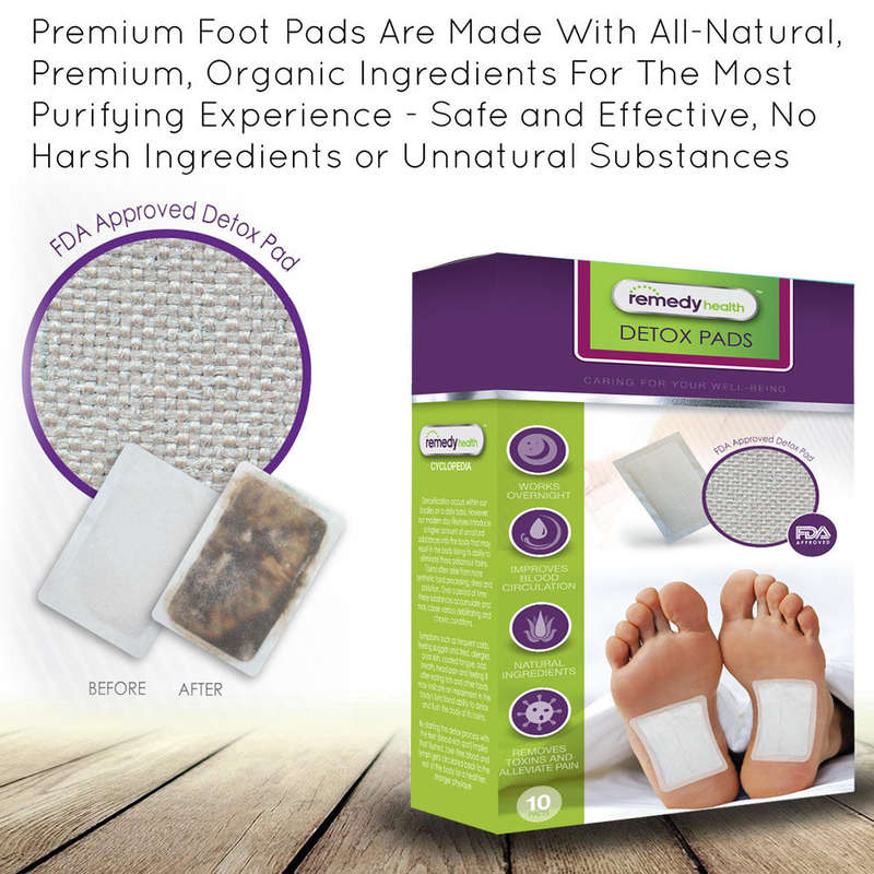 Remedy Health Detox Foot Patches