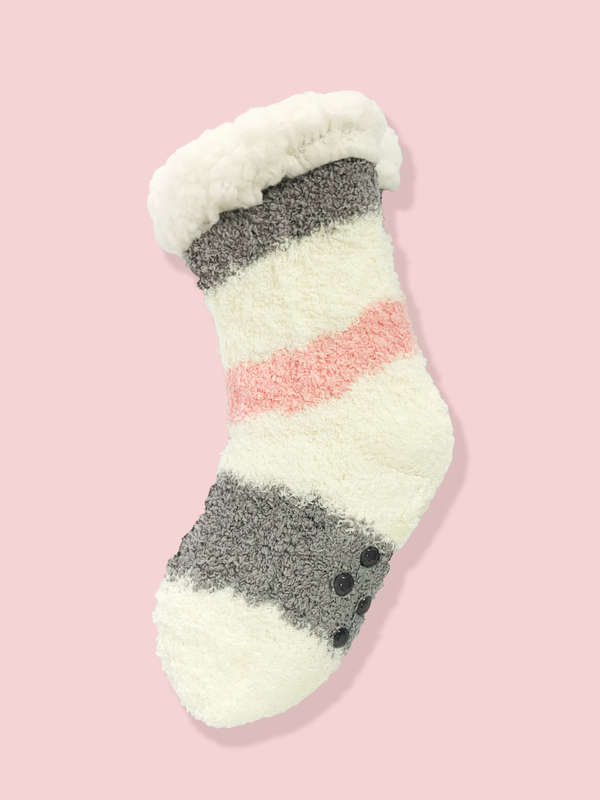 Fuzzy Comfy Kids Socks Assorted Colours