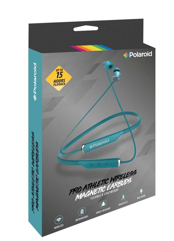 Polaroid Pro Athletic Wireless Magnetic Earbuds