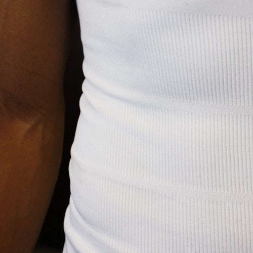 Tone Wear Men's Slimming Undershirts - Vests and T-Shirts - VEST - XXXL