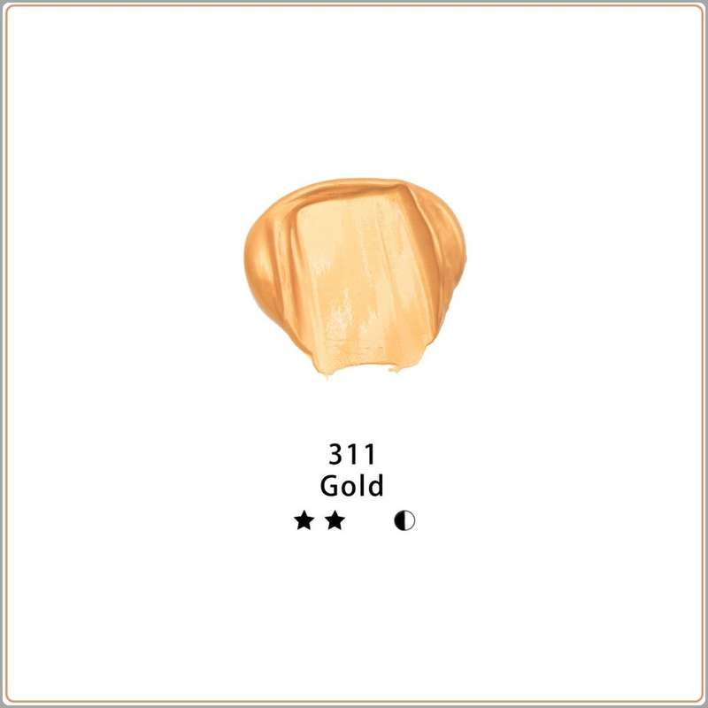 Artecho Acrylic Paint Gold - 500ml