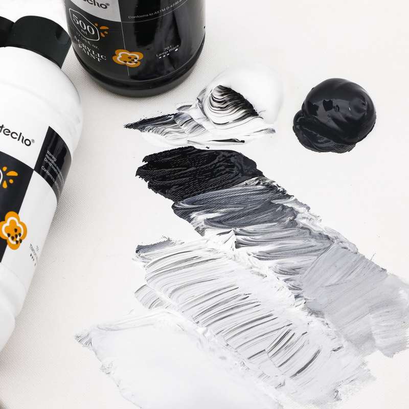 Artecho Acrylic Paint Titanium White - 500ml
