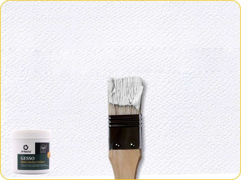 Artecho Gesso Multi-Surface Primer for Acrylic & Oil Painting - 1.89 litre