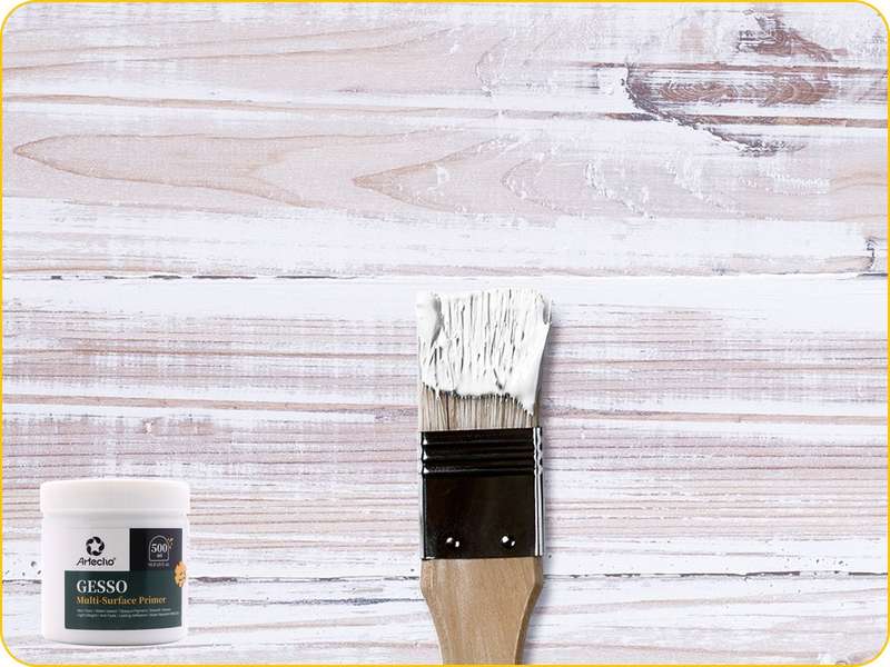 Artecho Gesso Multi-Surface Primer for Acrylic & Oil Painting - 1.89 litre