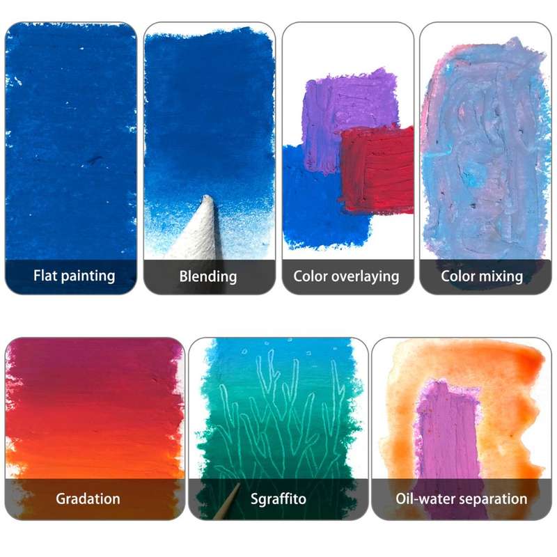 Artecho Oil Pastel 120 colours Professional Range