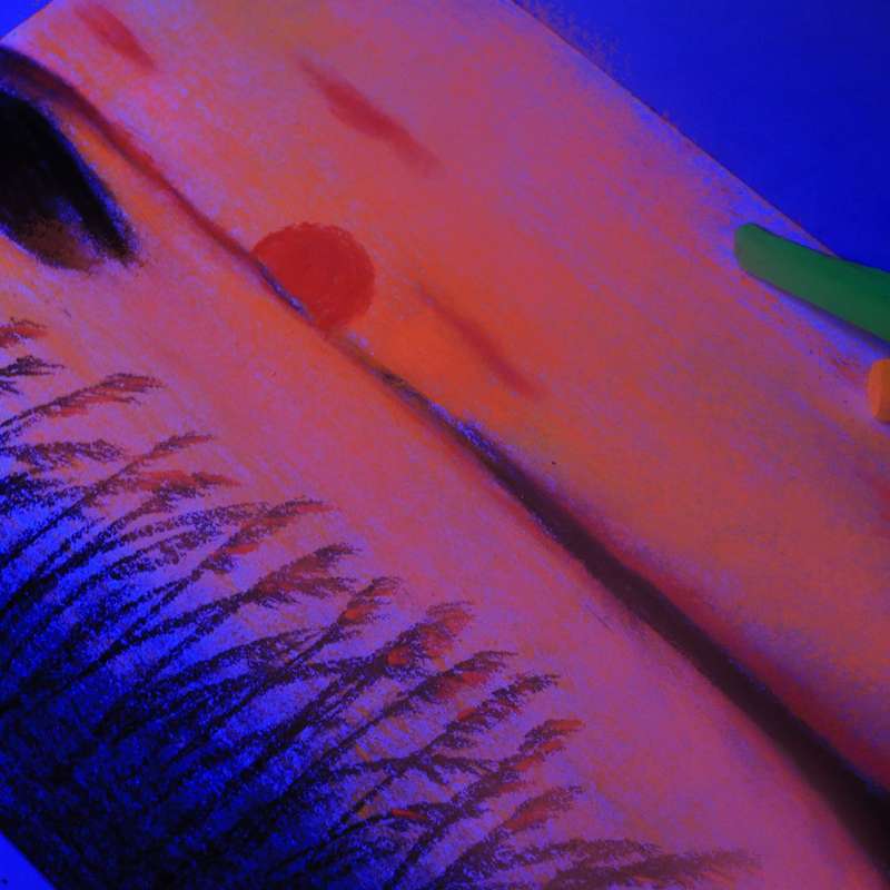 Artecho Soft Pastel Neon Fluorescent 12 colours Professional Range