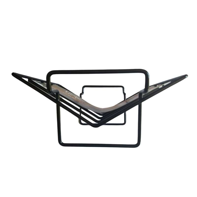 Lifespace 2 in 1 Rib Roast Rack - Black Porcelain Enamel - 3 Pack