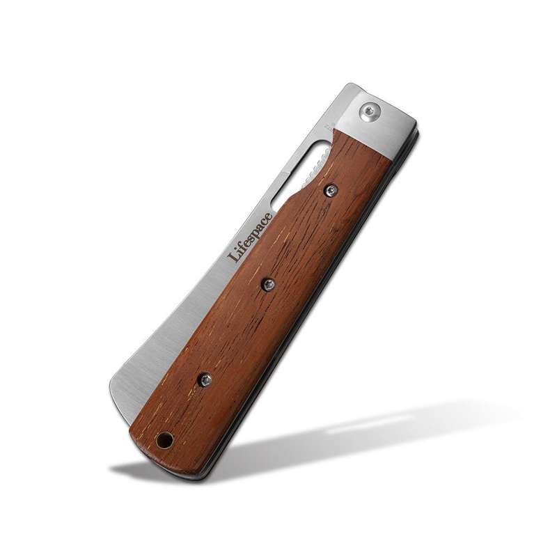 Lifespace 440A Stainless Steel Folding Japanese Chef Knife - Fantastic outdoor knife