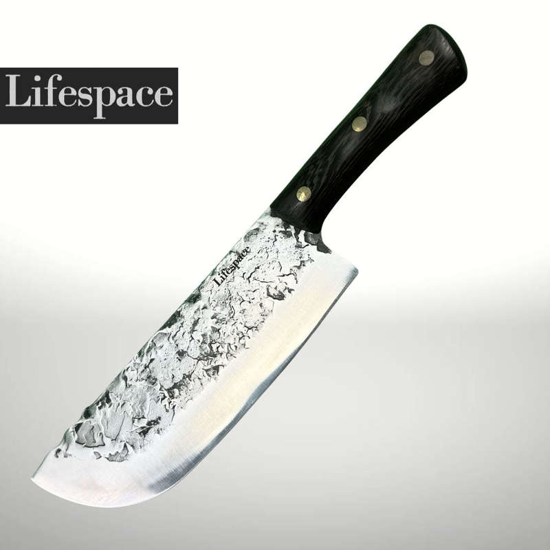 Lifespace 7,5" Hammer Forged Chef Cleaver