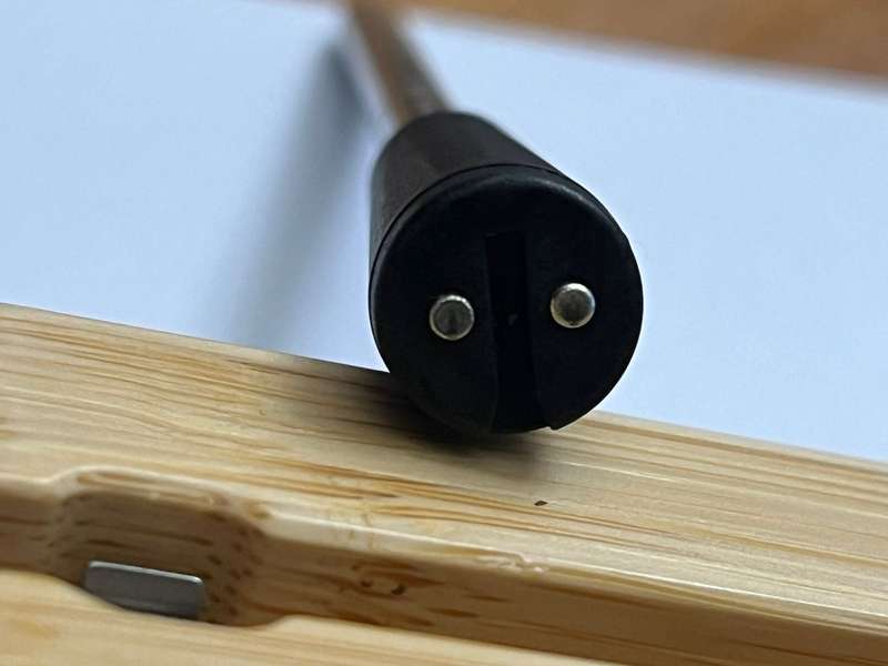 Lifespace Bluetooth Thermometer on Wood Base - Dual Probe