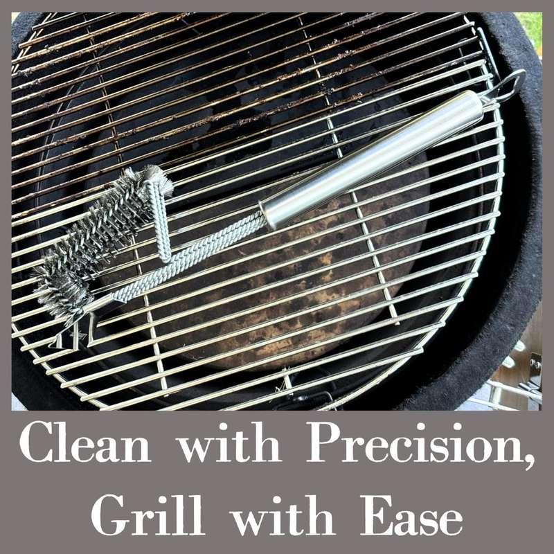 Lifespace Braai Grid Grill Cleaning Brush with Scraper & Bottle Opener