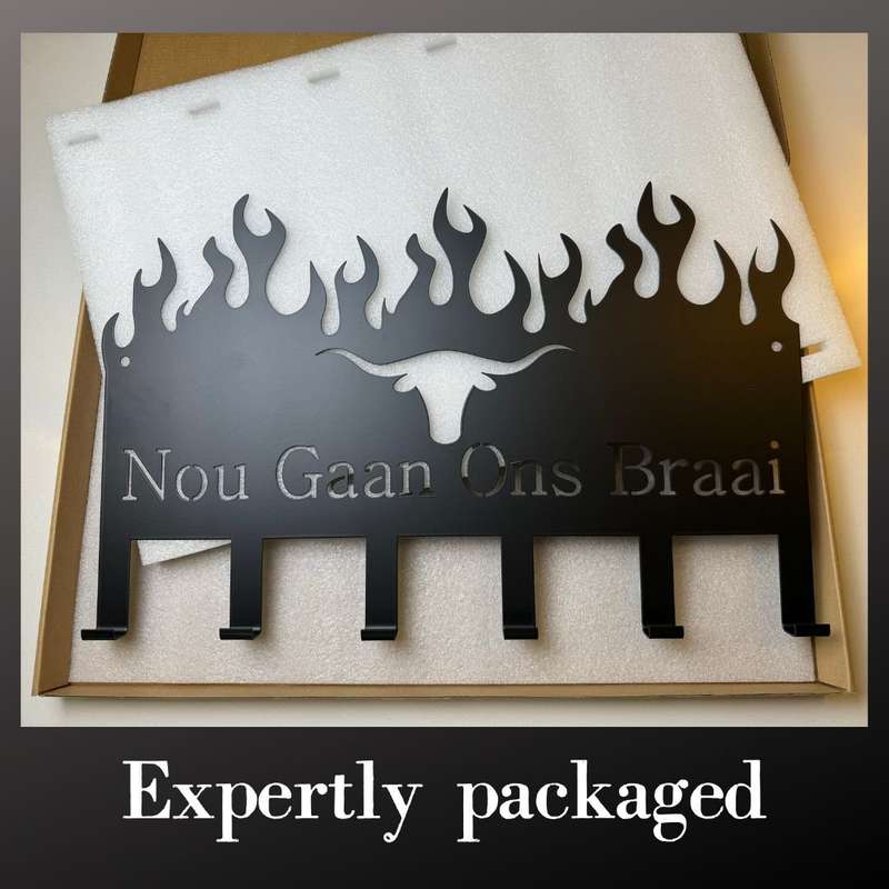 Lifespace "Braai (with cleaver)" Braai 5 Hook Utility Rack