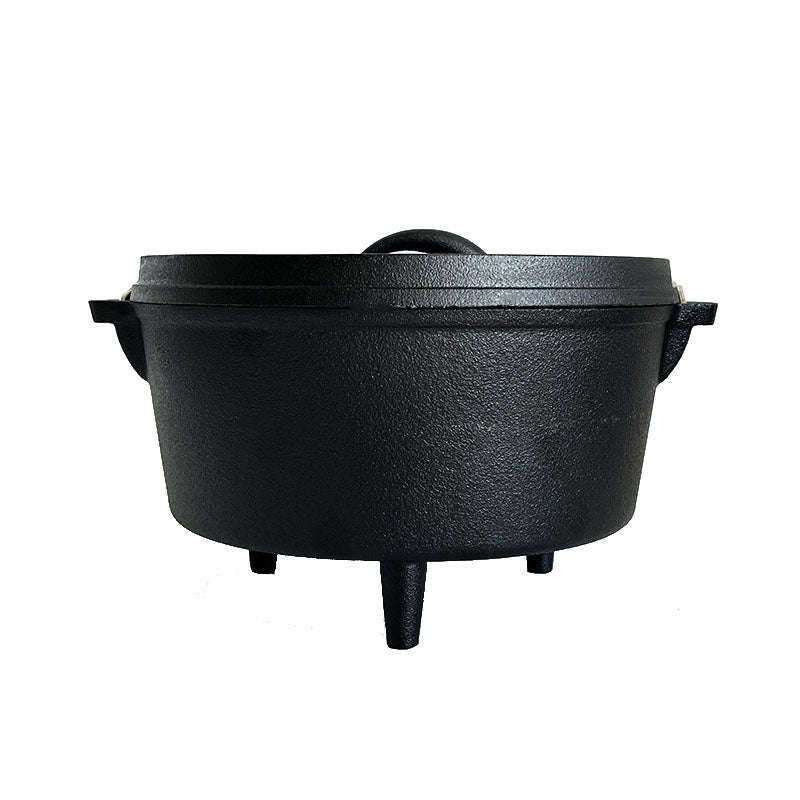 Lifespace Cast Iron Dutch Oven Bread Pot 24,5cm